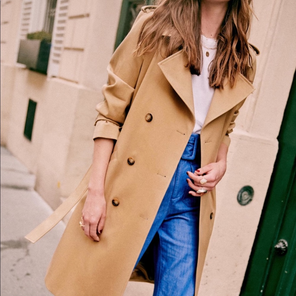 Excellent condition: Sézane Scott Trench